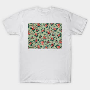 Romantic Floral Pattern T-Shirt